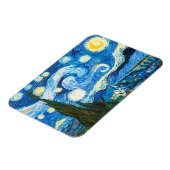 Die Sternennacht - Vincent van Gogh Magnet (Linke Seite)