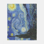 Die Sternennacht von Van Gogh Fleecedecke (Vorderseite)
