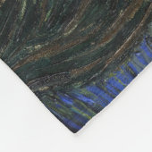 Die Sternennacht von Van Gogh Fleecedecke (Ecke)
