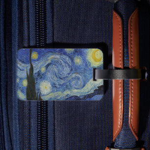 Die Sternennacht von Van Gogh Gepäckanhänger