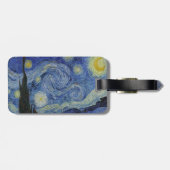 Die Sternennacht von Van Gogh Gepäckanhänger (Rückseite horizontal)