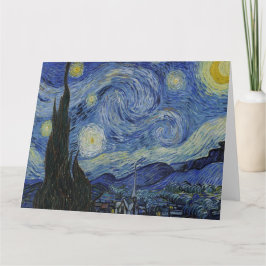 Die Sternennacht von Van Gogh Karte