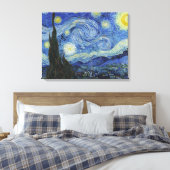Die Sternennacht von Van Gogh Leinwanddruck (Insitu (Schlafzimmer))