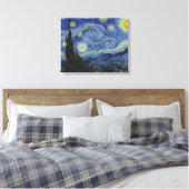 Die Sternennacht von Van Gogh Leinwanddruck (Insitu (Schlafzimmer))