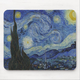 Die Sternennacht von Van Gogh Mousepad