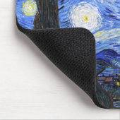 Die Sternennacht von Van Gogh Mousepad (Ecke)
