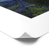 Die Sternennacht von Van Gogh Poster (Ecke)