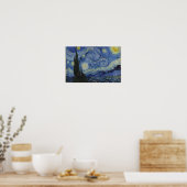 Die Sternennacht von Van Gogh Poster (Küche)