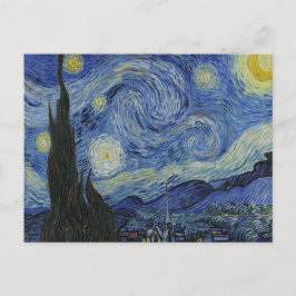 Die Sternennacht von Van Gogh Postkarte
