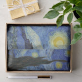 Die Sternennacht von Van Gogh Seidenpapier (Geschenk)