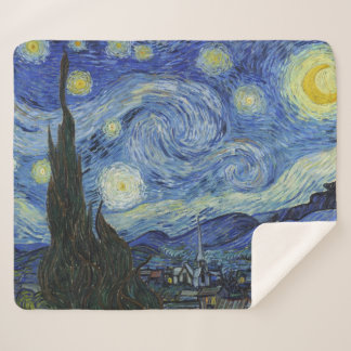 Die Sternennacht von Van Gogh Sherpadecke