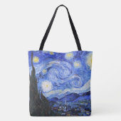 Die Sternennacht von Van Gogh Tasche (Rückseite)