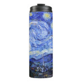 Die Sternennacht von Van Gogh Thermosbecher (Vorderseite)
