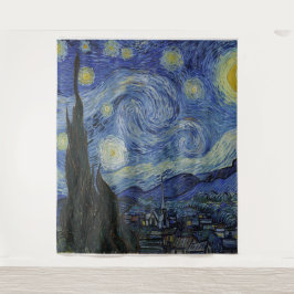 Die Sternennacht von Van Gogh Wandteppich