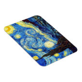 Die Sternennacht von Vincent van Gogh 1889 Magnet (Rechte Seite)