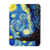 Die Sternennacht von Vincent van Gogh 1889 Magnet (Vertikal)