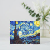 Die Sternennacht von Vincent van Gogh 1889 Postkarte (Stehend Vorderseite)