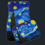 Die Sternennacht von Vincent Van Gogh Autofußmatte<br><div class="desc">Vincent Van Gogh The Starry Night. Das ist ein altes Meisterwerk des holländischen Meisters Vincent Van Gogh. Dieses schöne Landschaftsbild hat eine schöne,  lebendige,  gesättigte Farbe. Vincent Van Gogh war ein niederländischer Postimpressionist. Dieses Bild ist öffentlich</div>