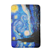 Die Sternennacht von Vincent Van Gogh Badematte (Vorderseite Vertikal)