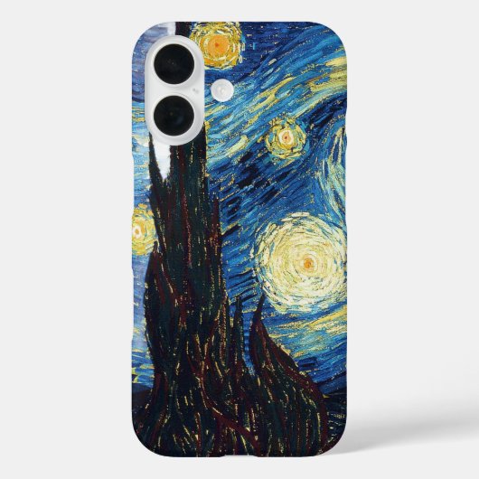 Die Sternennacht von Vincent Van Gogh Case-Mate iPhone Hülle (Rückseite)