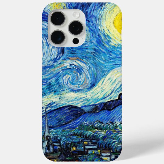 Die Sternennacht von Vincent Van Gogh Case-Mate iPhone Hülle (Rückseite)