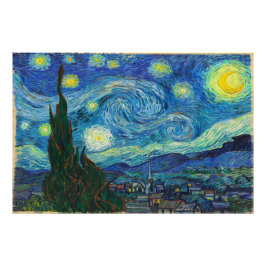 Die Sternennacht von Vincent van Gogh Fotodruck