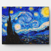 Die Sternennacht von Vincent Van Gogh Fotoplatte (Vorderseite)