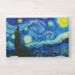 Die Sternennacht von Vincent Van Gogh HP Laptop-Aufkleber<br><div class="desc">Vincent Van Gogh The Starry Night. Das ist ein altes Meisterwerk des holländischen Meisters Vincent Van Gogh. Dieses schöne Landschaftsbild hat eine schöne,  lebendige,  gesättigte Farbe. Vincent Van Gogh war ein niederländischer Postimpressionist. Dieses Bild ist öffentlich</div>