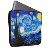 Die Sternennacht von Vincent Van Gogh Laptopschutzhülle (Vorne Rechts)