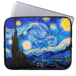 Die Sternennacht von Vincent Van Gogh Laptopschutzhülle