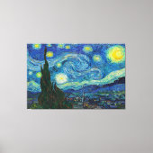 Die Sternennacht von Vincent van Gogh Leinwanddruck (Vorderseite)