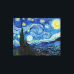 Die Sternennacht von Vincent Van Gogh Leinwanddruck<br><div class="desc">The Starry Night von Vincent Van Gogh Canvas Print The Starry Night (1889) von Vincent Van Gogh</div>