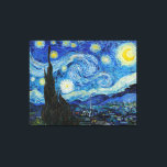 Die Sternennacht von Vincent Van Gogh Leinwanddruck<br><div class="desc">The Starry Night von Vincent Van Gogh Canvas Print The Starry Night (1889) von Vincent Van Gogh</div>