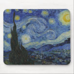 Die Sternennacht von Vincent van Gogh Mousepad<br><div class="desc">Vincent van Gogh malte dieses Meisterwerk im Juni 1889,  es heißt "The Starry Night". Eigene Geschichte mit diesem Vintage Poster aus The War Is Hell Store.
 
  Woll mehr Militär- und Geschichtsprodukte? 
 Karo</div>