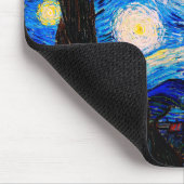 Die Sternennacht von Vincent Van Gogh Mousepad (Ecke)