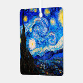 Die Sternennacht von Vincent Van Gogh Ornament Aus Metall (Vorderseite links)