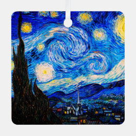 Die Sternennacht von Vincent Van Gogh Ornament Aus Metall