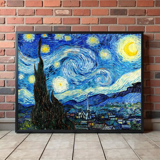 Die Sternennacht von Vincent Van Gogh Poster