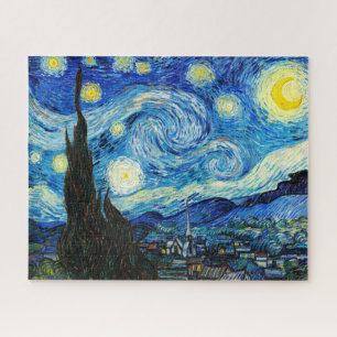 Die Sternennacht von Vincent Van Gogh Puzzle