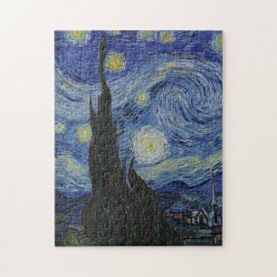 Die Sternennacht von Vincent Van Gogh Puzzle