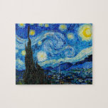 Die Sternennacht von Vincent Van Gogh Puzzle<br><div class="desc">Die Sternennacht von Vincent Van Gogh</div>