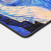 Die Sternennacht von Vincent Van Gogh Schreibtischunterlage (Ecke)