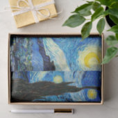 Die Sternennacht von Vincent Van Gogh Seidenpapier (Geschenk)