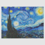 Die Sternennacht von Vincent Van Gogh Seidenpapier<br><div class="desc">Die Sternennacht von Vincent Van Gogh</div>