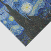 Die Sternennacht von Vincent van Gogh Seidenpapier (Ausschnitt)
