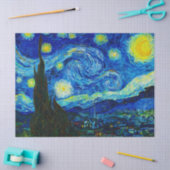 Die Sternennacht von Vincent Van Gogh Seidenpapier (Basteln)