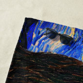 Die Sternennacht von Vincent Van Gogh Strandtuch (Beispiel)