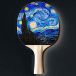 Die Sternennacht von Vincent Van Gogh Tischtennis Schläger<br><div class="desc">Vincent Van Gogh The Starry Night. Das ist ein altes Meisterwerk des holländischen Meisters Vincent Van Gogh. Dieses schöne Landschaftsbild hat eine schöne,  lebendige,  gesättigte Farbe. Vincent Van Gogh war ein niederländischer Postimpressionist. Dieses Bild ist öffentlich</div>