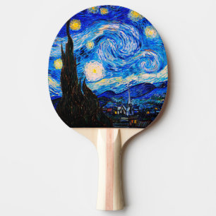 Die Sternennacht von Vincent Van Gogh Tischtennis Schläger