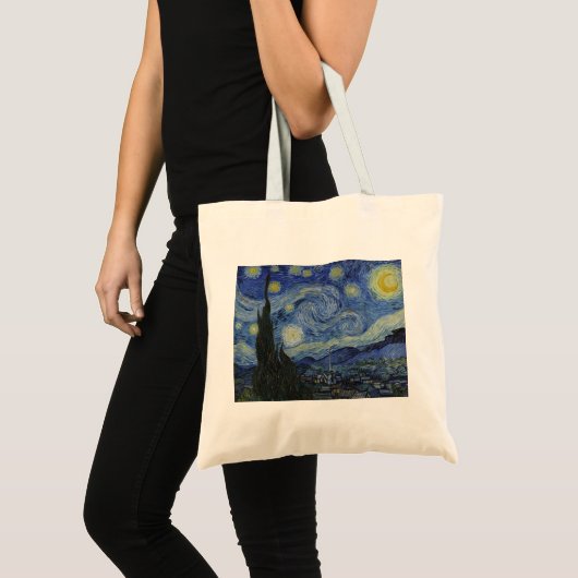 Die Sternennacht von Vincent van Gogh Tragetasche (Vorderseite (Produkt))
